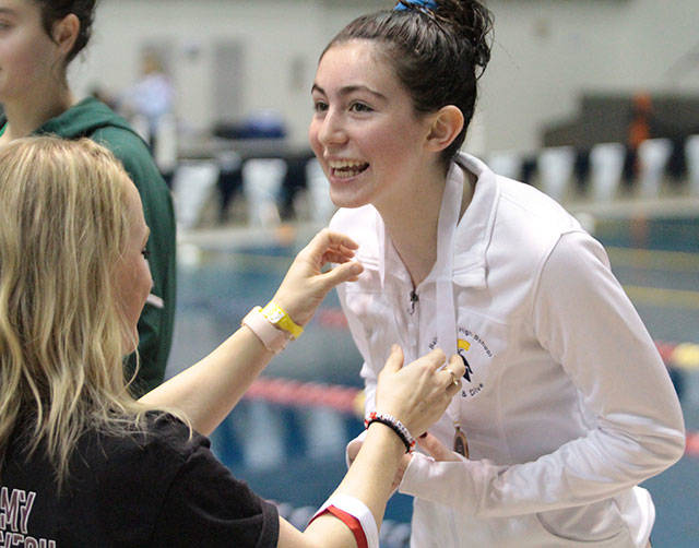 Spartan girls swimming & diving team at State, Part II | Photo gallery