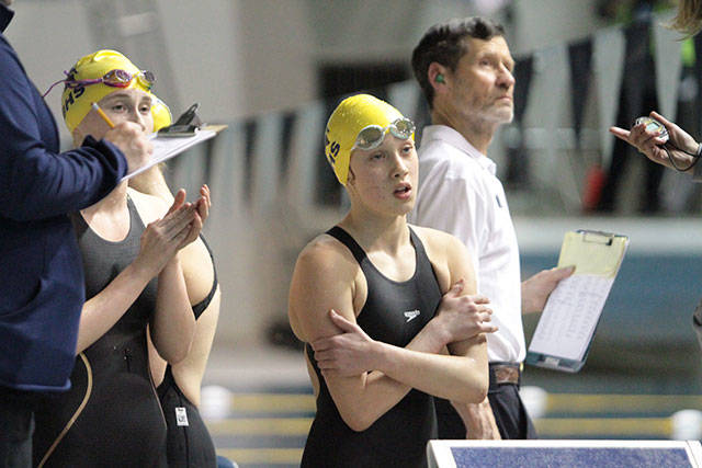 Spartan girls swimming & diving team at State, Part III | Photo gallery