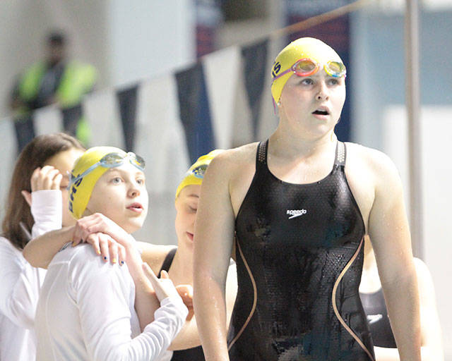 Spartan girls swimming & diving team at State, Part III | Photo gallery