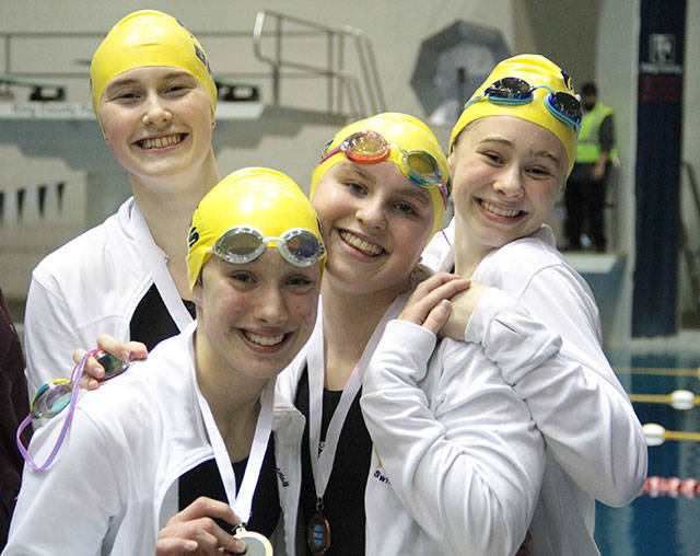 Spartan girls swimming & diving team at State, Part III | Photo gallery
