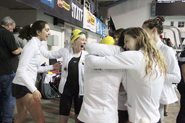 Spartan girls swimming & diving team at State, Part III | Photo gallery