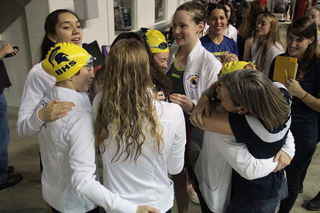 Spartan girls swimming & diving team at State, Part III | Photo gallery