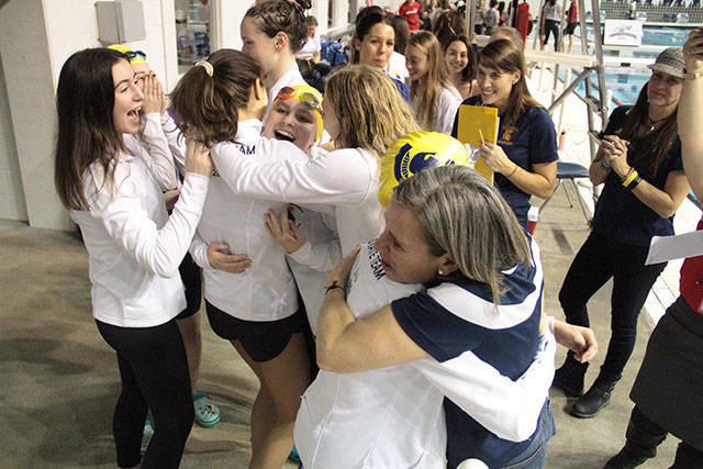 Spartan girls swimming & diving team at State, Part III | Photo gallery