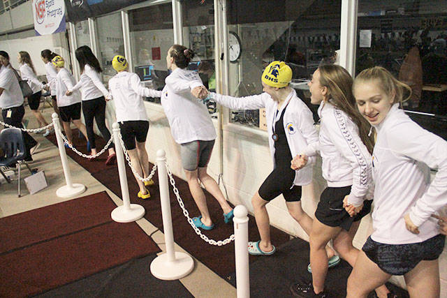 Spartan girls swimming & diving team at State, Part III | Photo gallery