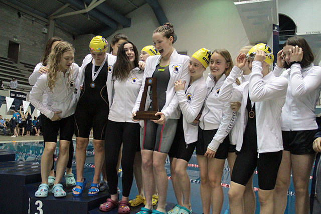 Spartan girls swimming & diving team at State, Part III | Photo gallery