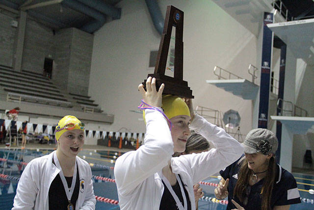Spartan girls swimming & diving team at State, Part III | Photo gallery