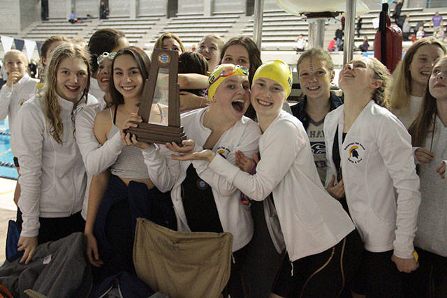 Spartan girls swimming & diving team at State, Part III | Photo gallery