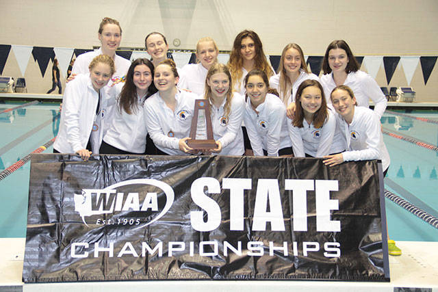 Spartan girls swimming & diving team at State, Part III | Photo gallery