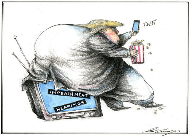 Trump’s 147th week in office | In cartoons