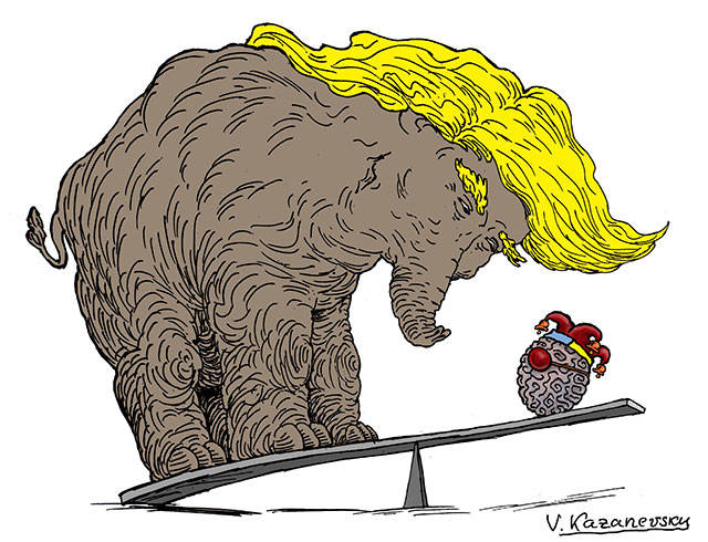 Trump’s 147th week in office | In cartoons