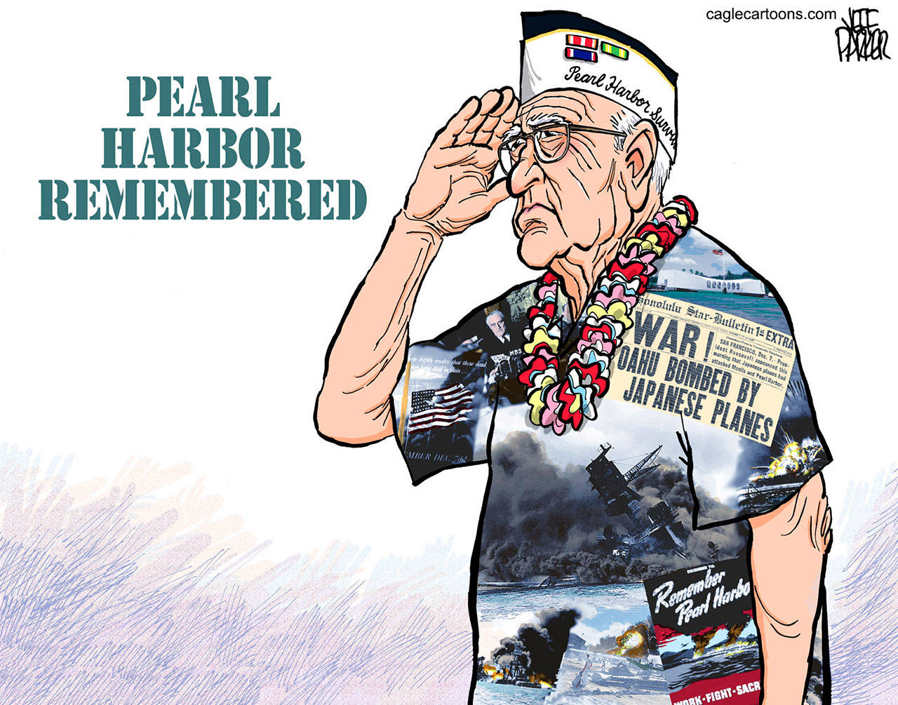 Today’s cartoon for Saturday, Dec. 7