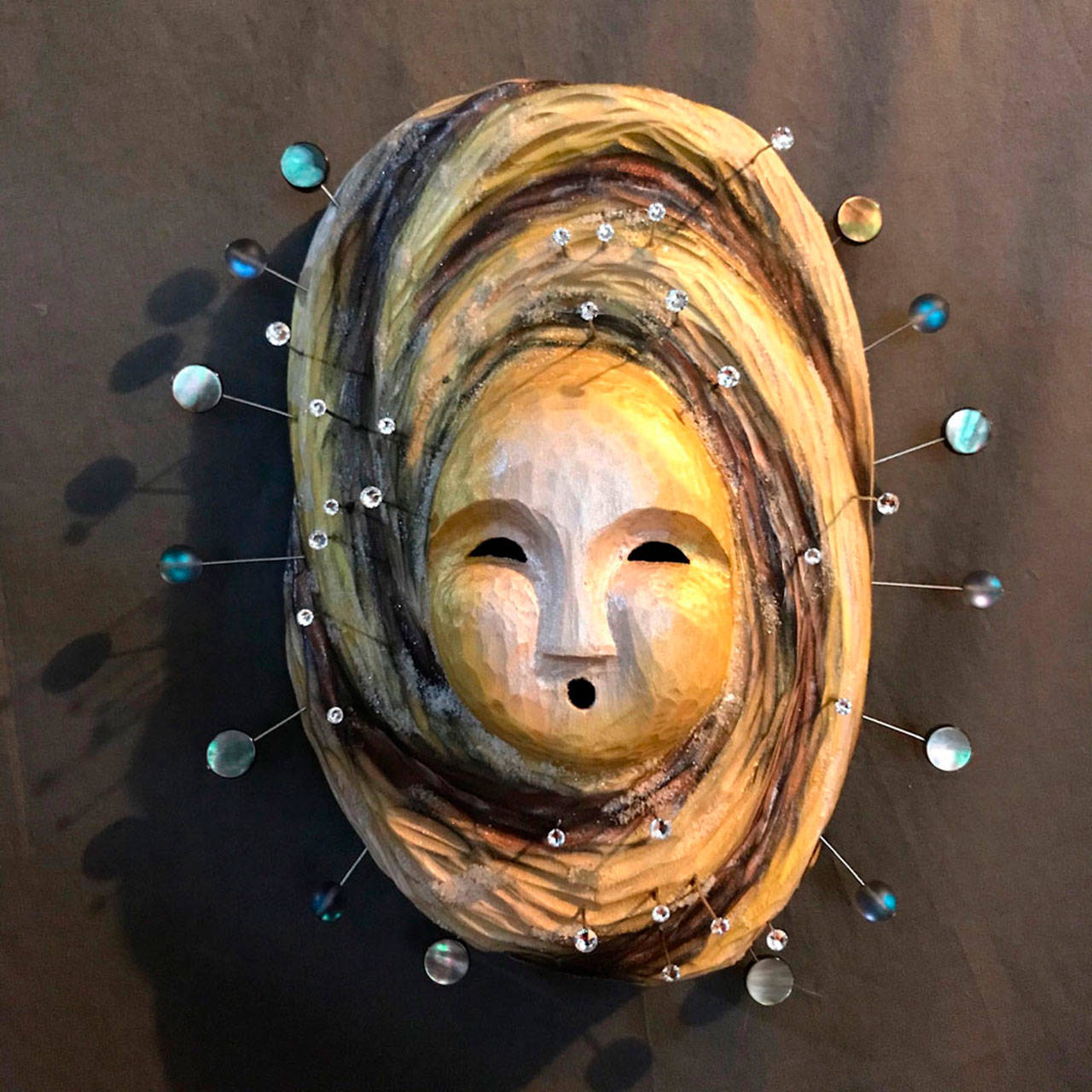 Photo courtesy of Jeffrey Moose | Igigkaraat - Constellation by Jennifer Wood, on display at the Jeffrey Moose Gallery.