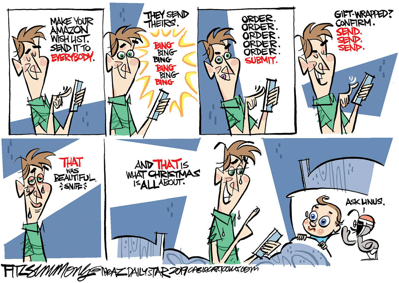 Today’s cartoon for Tuesday, Dec. 10