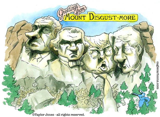 Trump’s 149th week in office | In cartoons