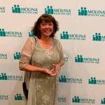 Photo courtesy of Patricia Hennessy | Lee Moniz, President of The Tyler Moniz Project, was recently recognized as a 2019 Molina Healthcare Community Champion.