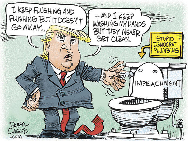 Trump’s 150th week in office | In cartoons