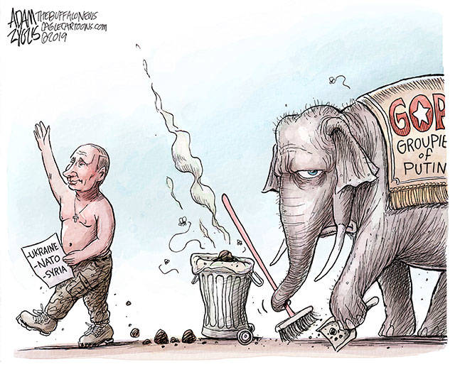 Trump’s 150th week in office | In cartoons