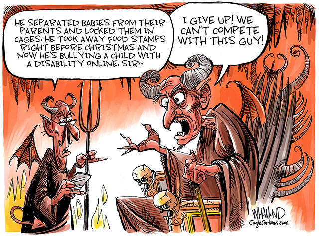 Trump’s 150th week in office | In cartoons