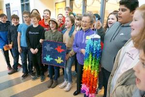 Joint birthday bash planned for Kay Sakai Nokao and Sonoji Sakai Intermediate School