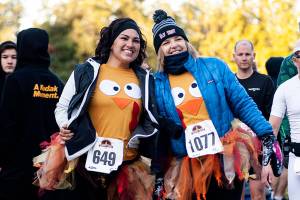 Turkey Trot leaves Helpline House stuffed with donations