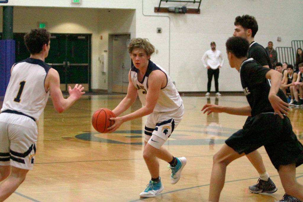 Spartans slip after league loss to West Seattle in boys b-ball | Photo gallery