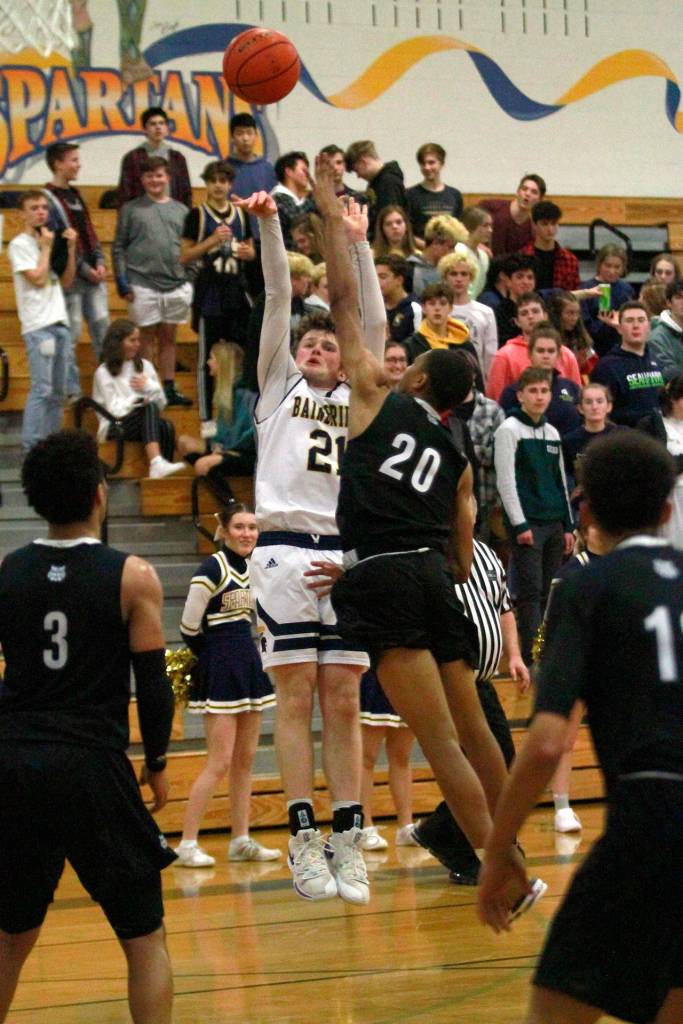 Spartans slip after league loss to West Seattle in boys b-ball | Photo gallery