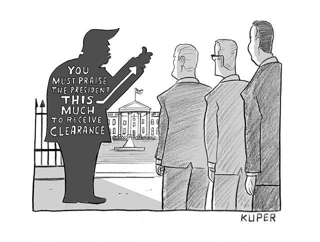 Trump’s 151st week in office | In cartoons