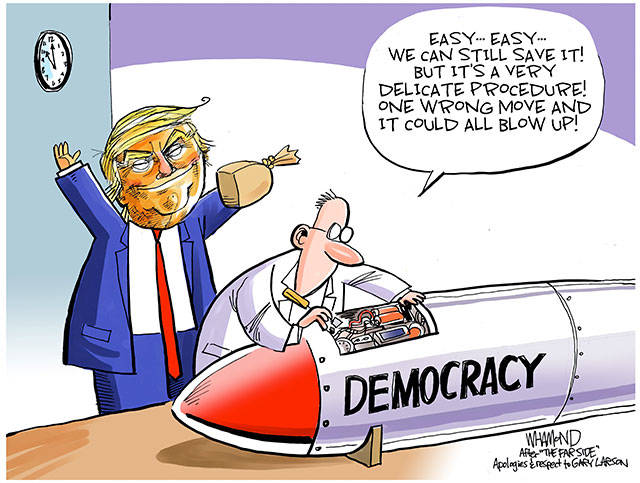 Trump’s 151st week in office | In cartoons