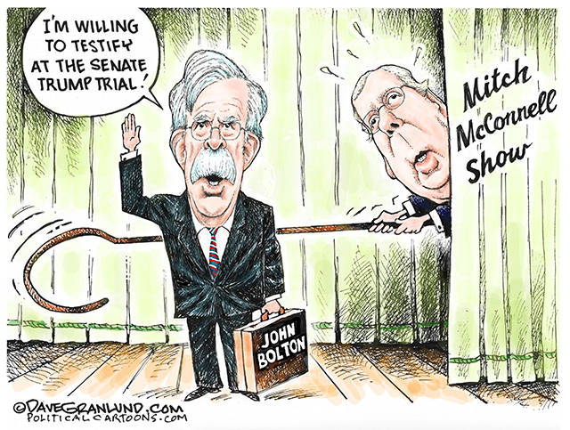 Trump’s 154th week in office | In cartoons