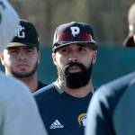 Luciano Marano | Bainbridge Island Review - Spartan varsity baseball team Head Coach Geoff Brown expressed a strong desire for Bainbridge High School to remain in the Metro League, an opinion echoed by several other coaches who spoke with the Review about a recently announced potential switch.