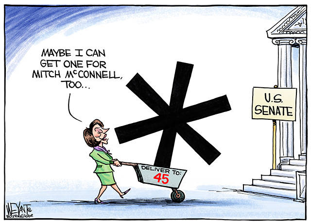 Trump’s 155th week in office | In cartoons