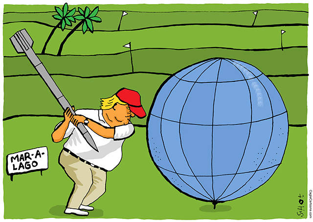 Trump’s 155th week in office | In cartoons