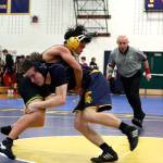 Spartan wrestlers falter in Senior Night doubleheader | Photo gallery
