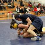 Spartan wrestlers falter in Senior Night doubleheader | Photo gallery