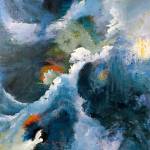 Tempest Tossed by Diane Walker. (Image courtesy of the Bainbridge Public Library)