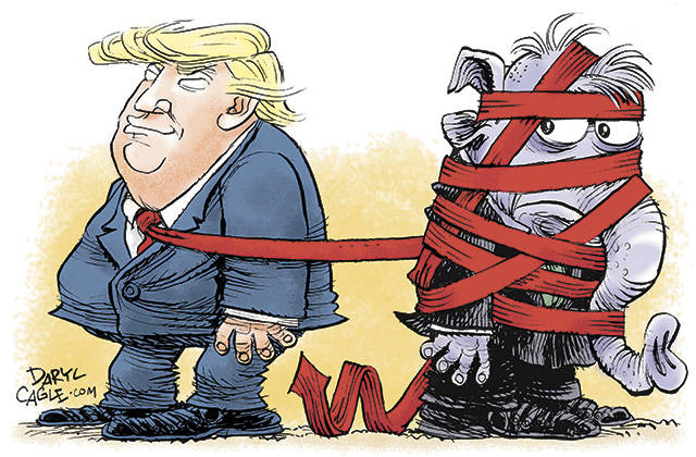 Trump’s 156th week in office | In cartoons