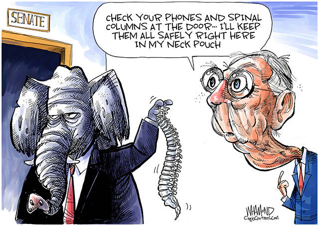 Trump’s 156th week in office | In cartoons