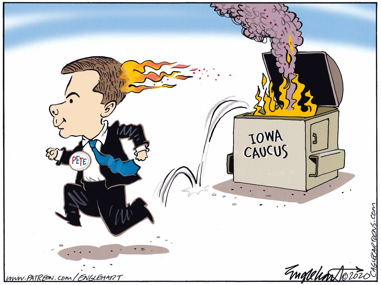 Today’s cartoon for Sunday, Feb. 9