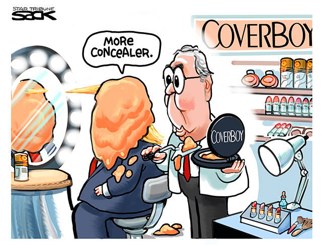 Trump’s 157th week in office | In cartoons