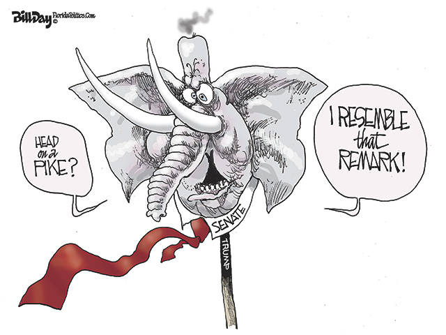 Trump’s 157th week in office | In cartoons