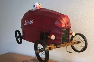 A fanciful fleet: Island artist crafts whimsical takes on classic cars