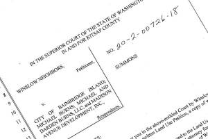 Winslow residents file lawsuit against city of Bainbridge over Winslow Hotel project