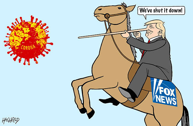 Trump’s 158th week in office | In cartoons