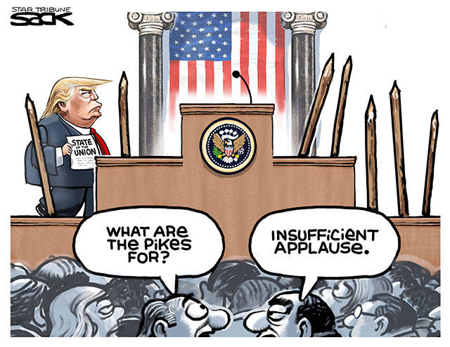 Trump’s 158th week in office | In cartoons