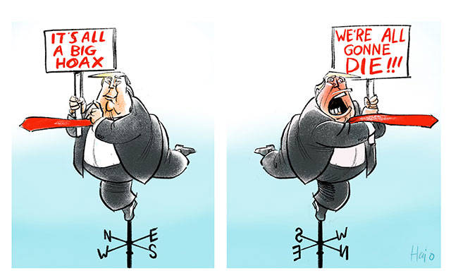 Trump’s 164th week in office | In cartoons