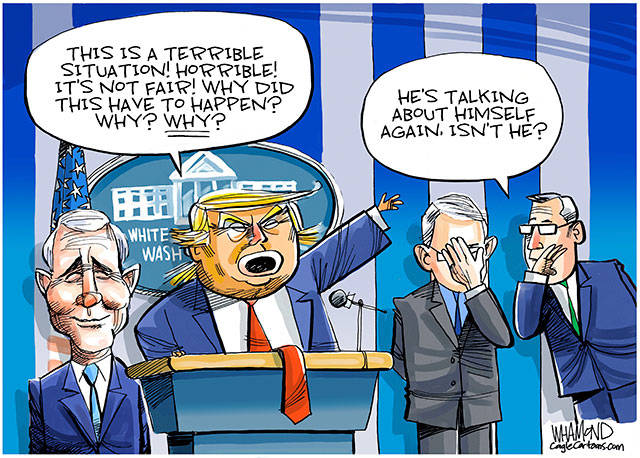 Trump’s 165th week in office | In cartoons