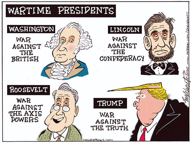 Trump’s 165th week in office | In cartoons