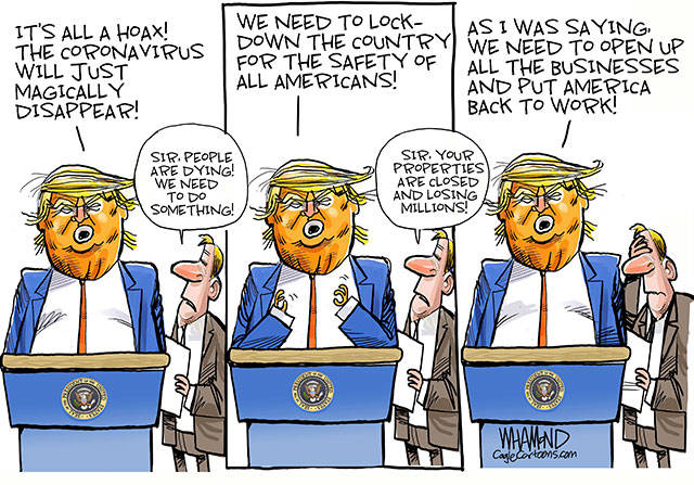 Trump’s 165th week in office | In cartoons