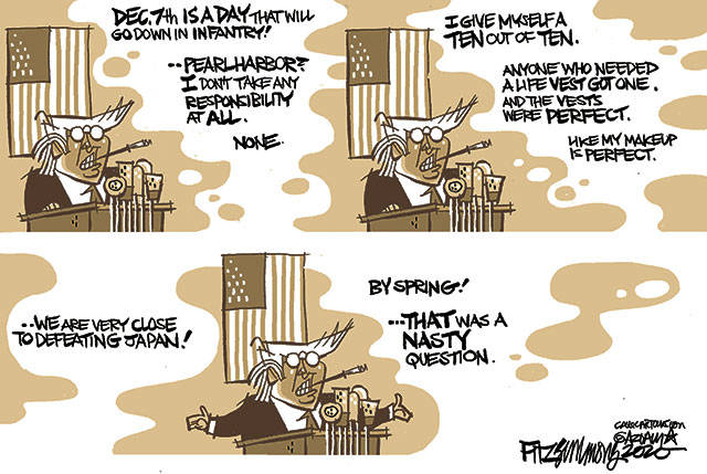 Trump’s 165th week in office | In cartoons