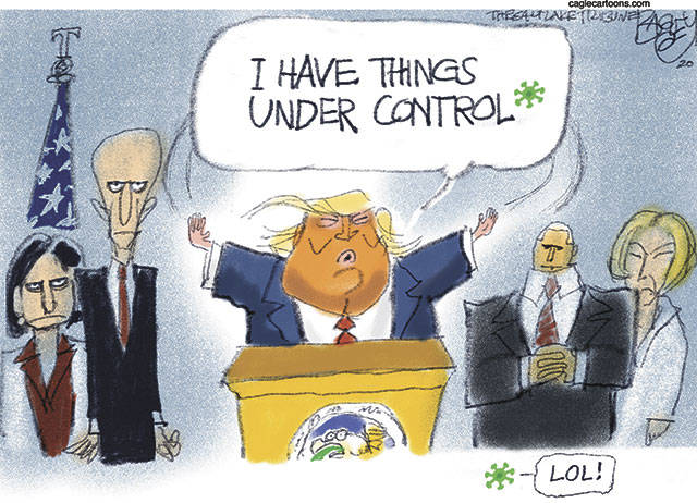 Trump’s 165th week in office | In cartoons